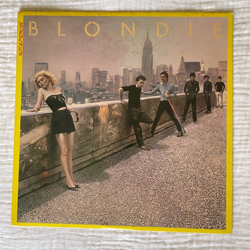 Blondie AUTOAMERICA Vintage Vinyl Record